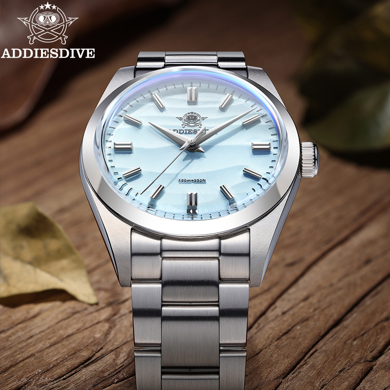 Luxury Watch In Japan - ADDIESDIVE 36 ミリメートル腕時計女性用トップブランド日本 VH31 クォーツステンレス鋼 100