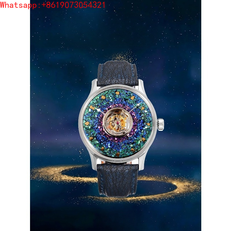 Luxury Watch Levels - 大秦帝国漆語シリーズ、レベル5チタン合金センタートゥールビヨン、軽量高級機械式腕時計