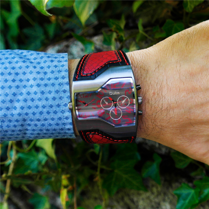 Luxury Watch Zone - Oum hp1220-メンズクォーツ時計,アウトドアスポーツ腕時計,2つのタイムゾーン,デザイナー,高級ブランド