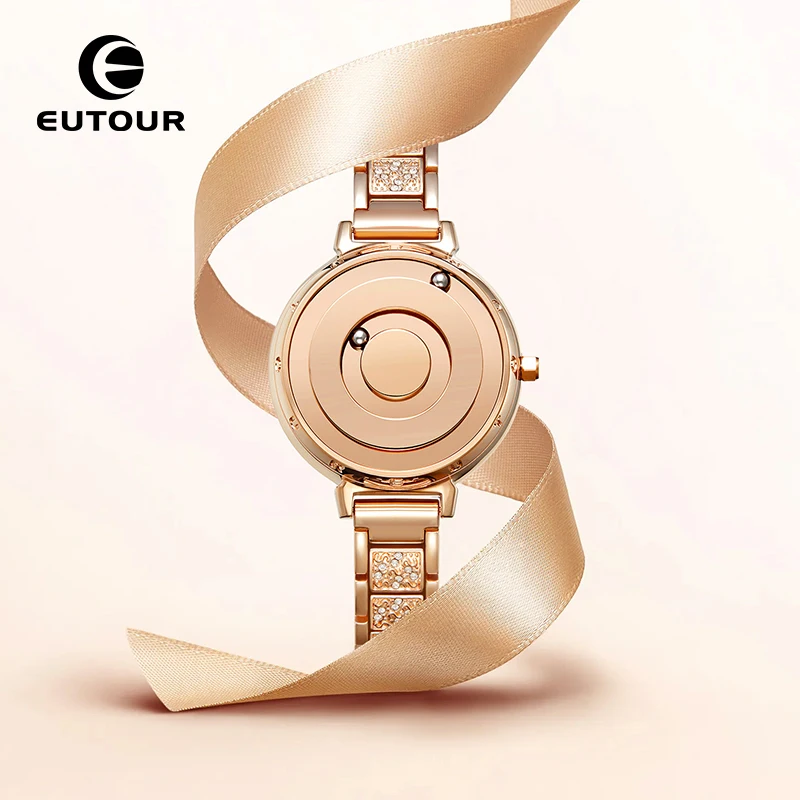 Luxury Watch E Jewellery - EUTOUR新作クォーツ腕時計限定版高級手作りジュエリークリスタルセットレディースユニセックスデザイナーステンレススチールストラップ