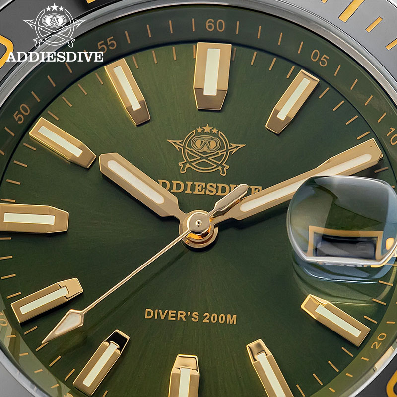 Cloisonne Enamel Dial - ADDIESDIVE 新しい AD2510 高級メンズダイビングウォッチ 41 ミリメートル