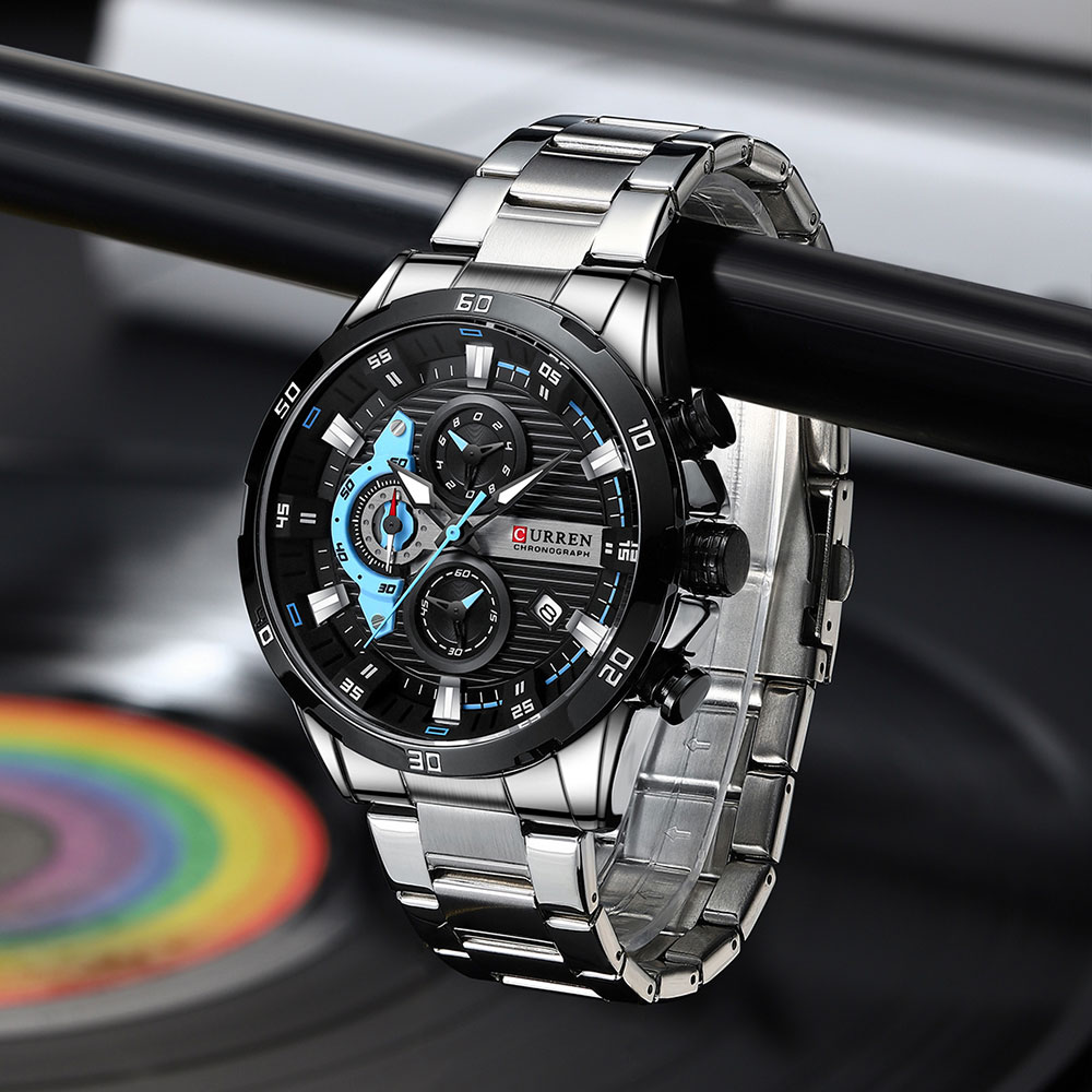 メンズスポーツウォッチ,メンズ腕時計,防水クロノグラフ,ミリ - Luxury Watch Manufacturers のレビューと価格