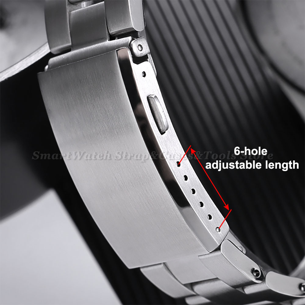 316L ソリッドステンレス鋼時計クラスプ 18/20/22 - Luxury Watch Repair のレビューと価格