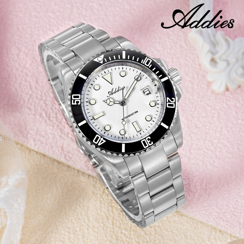 ADDIES 女性用腕時計 日本製 GM12 セラミックベゼ - Luxury Watch In Japan のレビューと価格