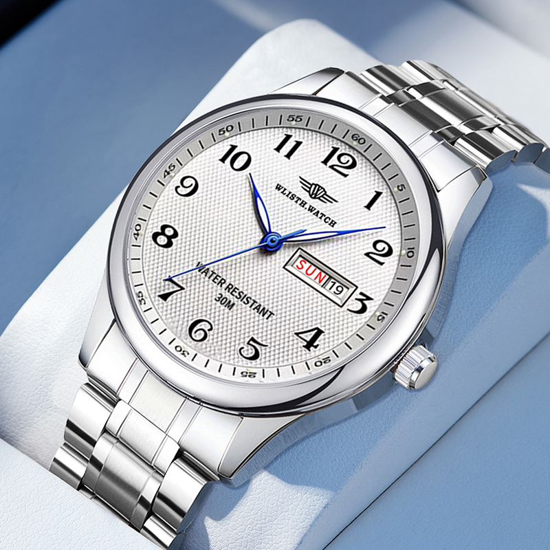 WLISTH 高級ブランドメンズ腕時計クォーツ時計アラビア数 - Luxury Watch Manufacturers のレビューと価格