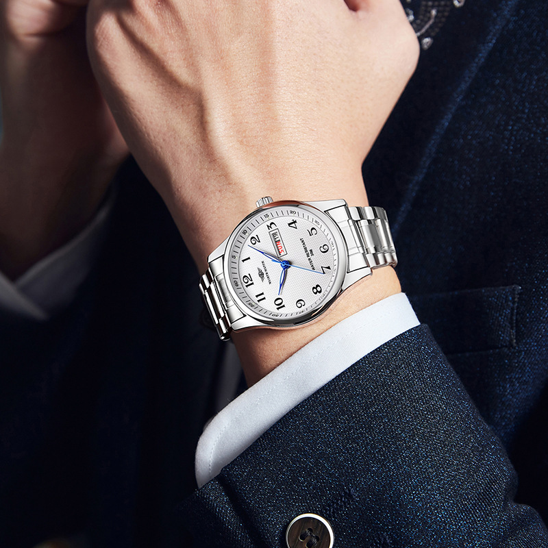 WLISTH 高級ブランドメンズ腕時計クォーツ時計アラビア数 - Luxury Watch Manufacturers のレビューと価格
