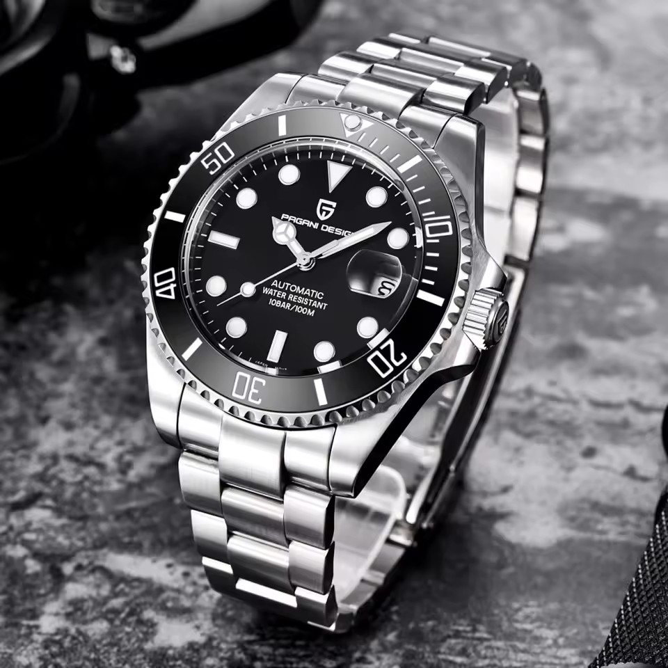パガーニデザイン機械式セラミックベゼル高級腕時計サファイアミ - Rolex Watch Submariner のレビューと価格