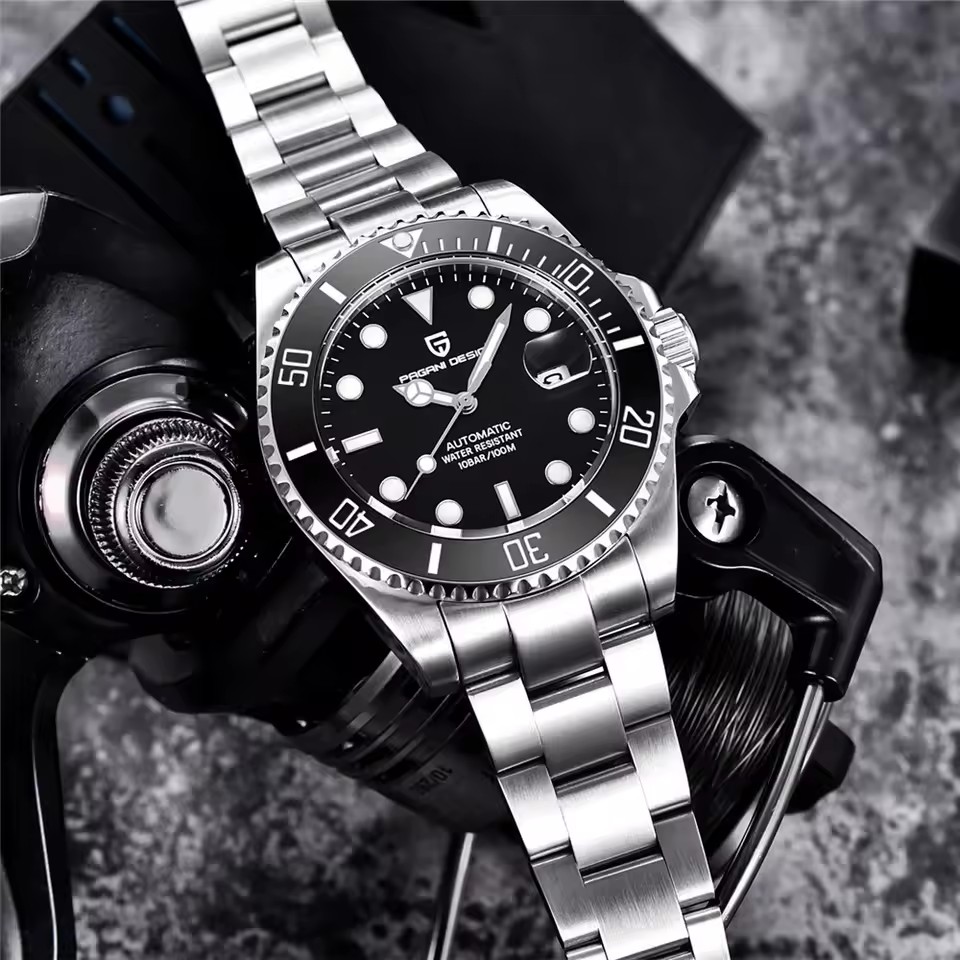 パガーニデザイン機械式セラミックベゼル高級腕時計サファイアミ - Rolex Watch Submariner のレビューと価格