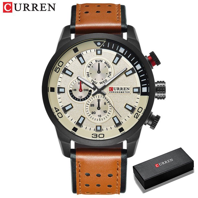 カレン-メンズ防水クォーツ時計,エレガントで高級ブランド,2 - Luxury Watch Manufacturers のレビューと価格