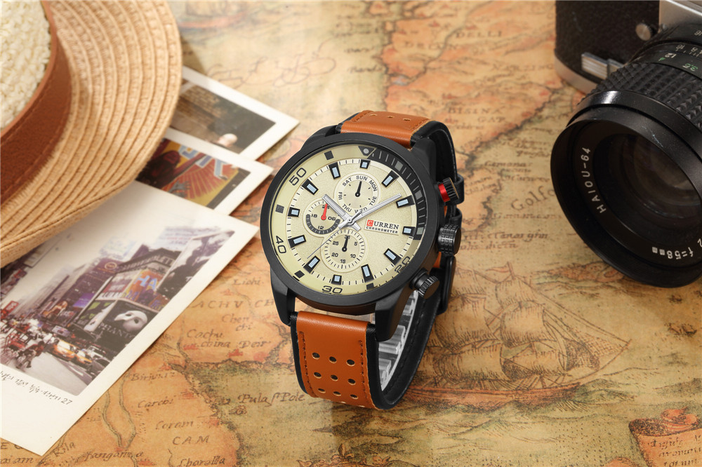 カレン-メンズ防水クォーツ時計,エレガントで高級ブランド,2 - Luxury Watch Manufacturers のレビューと価格