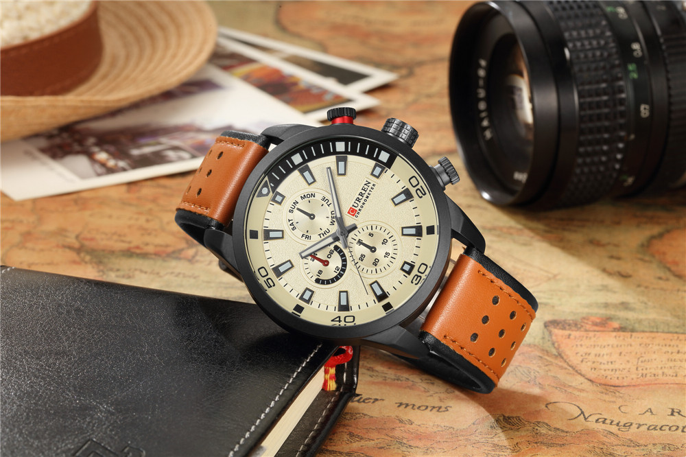 カレン-メンズ防水クォーツ時計,エレガントで高級ブランド,2 - Luxury Watch Manufacturers のレビューと価格