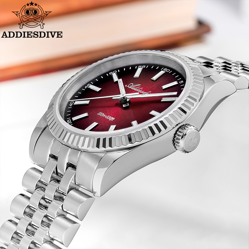 ADDIESDIVE 新しいクォーツ時計男性用 AD2073 - Rolex Watch Submariner のレビューと価格
