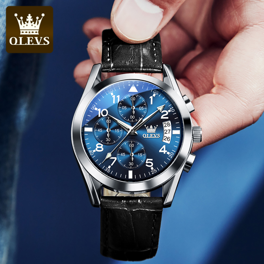 OLEVS 2878 メンズ腕時計ブランドの高級クォーツ時計 - Luxury Watch Zone のレビューと価格