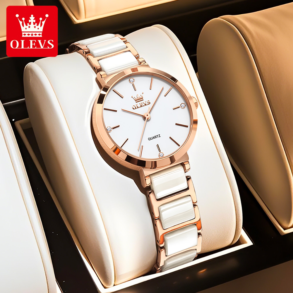 OLEVS 5877 レディース腕時計、人気商品、エレガント - Luxury Watch In Japan のレビューと価格