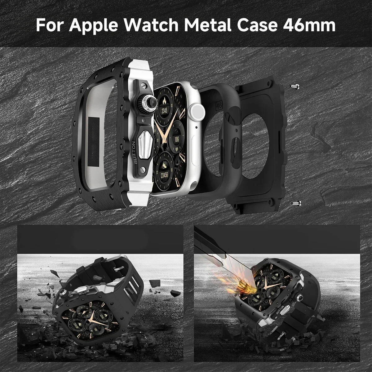 高級修正キット Apple Watch 10 46 ミリメー - Luxury Watch Repair のレビューと価格