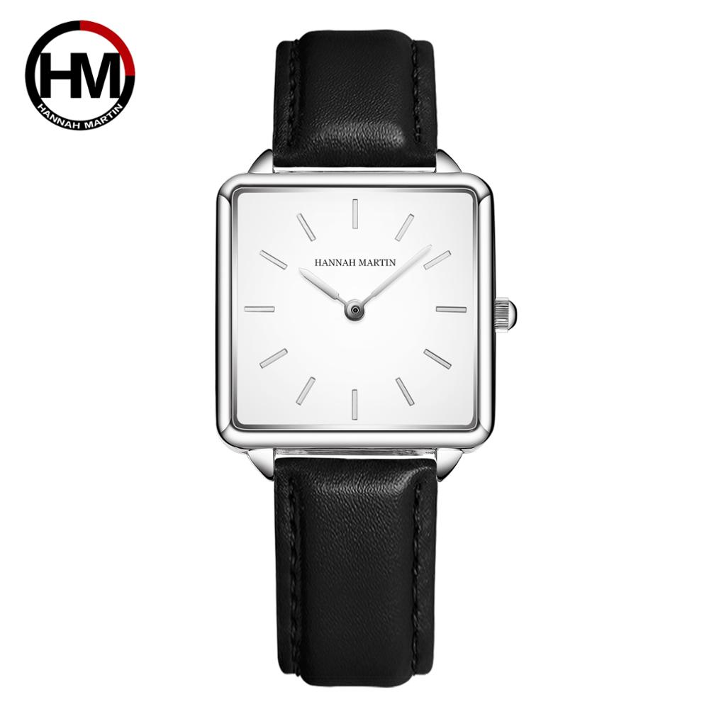 本革ストラップ日本クォーツムーブメントHM-108女性シンプ - Luxury Watch In Japan のレビューと価格