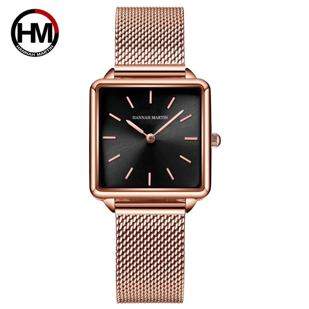 本革ストラップ日本クォーツムーブメントHM-108女性シンプ - Luxury Watch In Japan のレビューと価格