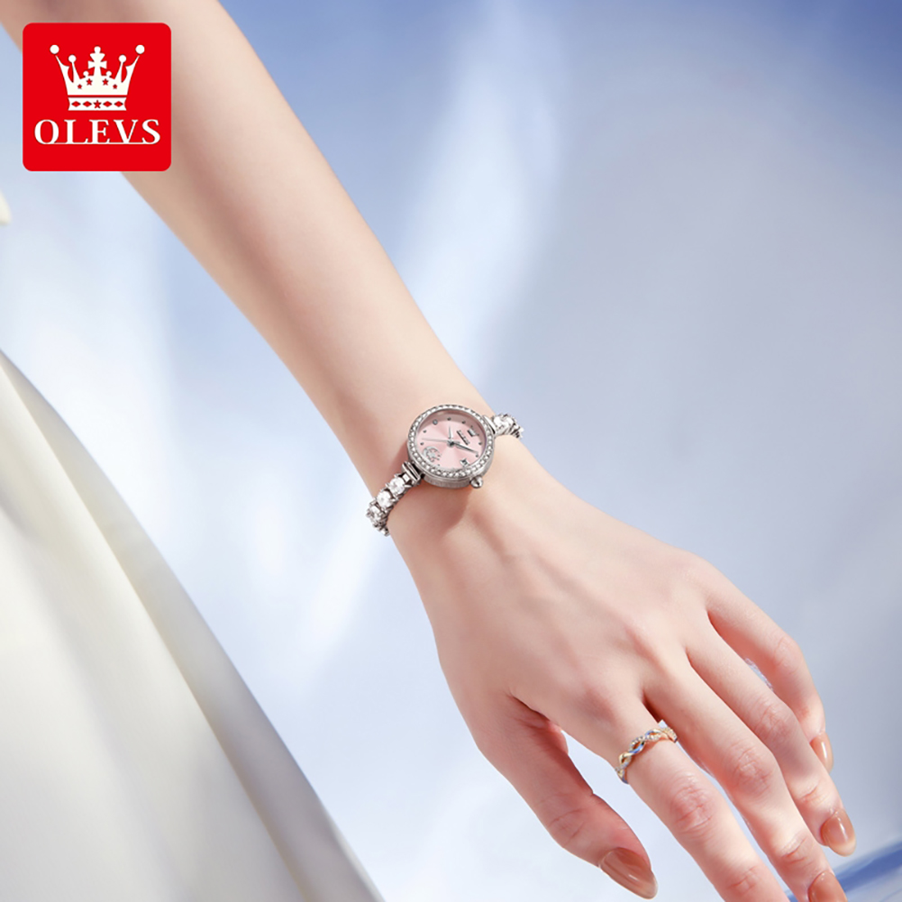 OLEVS 高級オリジナル女性腕時計ジュエリーブレスレットク - Luxury Watch E Jewellery のレビューと価格