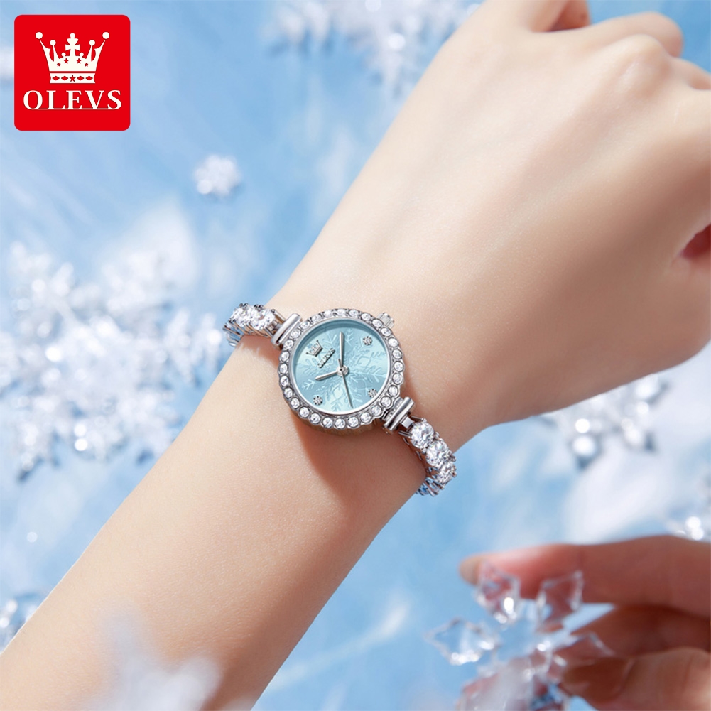 OLEVS 5889 レディース腕時計 高級 エレガント フ - Luxury Watch E Jewellery のレビューと価格