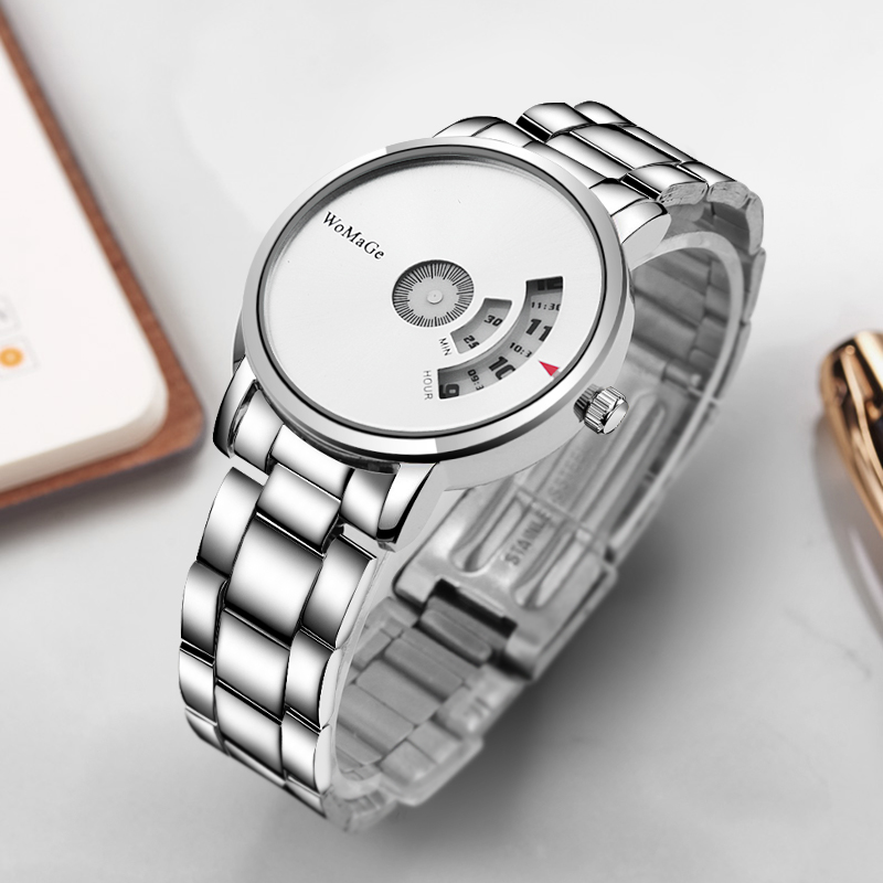 Wome-男性用腕時計,クォーツ,ユニークなスタイル,デザイ - Luxury Watch Manufacturers のレビューと価格