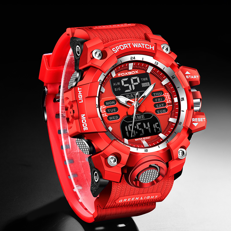 FOXBOX ミリタリーウォッチ メンズ LIGE 高級スポ - Luxury Watch Zone のレビューと価格