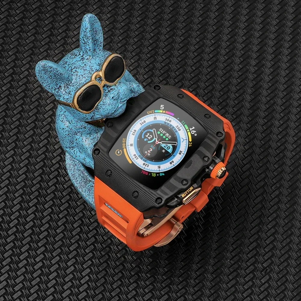 カーボンファイバーケース高級修正キット Apple Watc - Luxury Watch Repair のレビューと価格