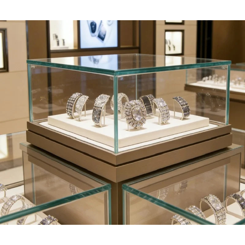 カスタム高級多層腕時計展示カウンター、プレミアムステンレス製 - Luxury Watch Levels のレビューと価格