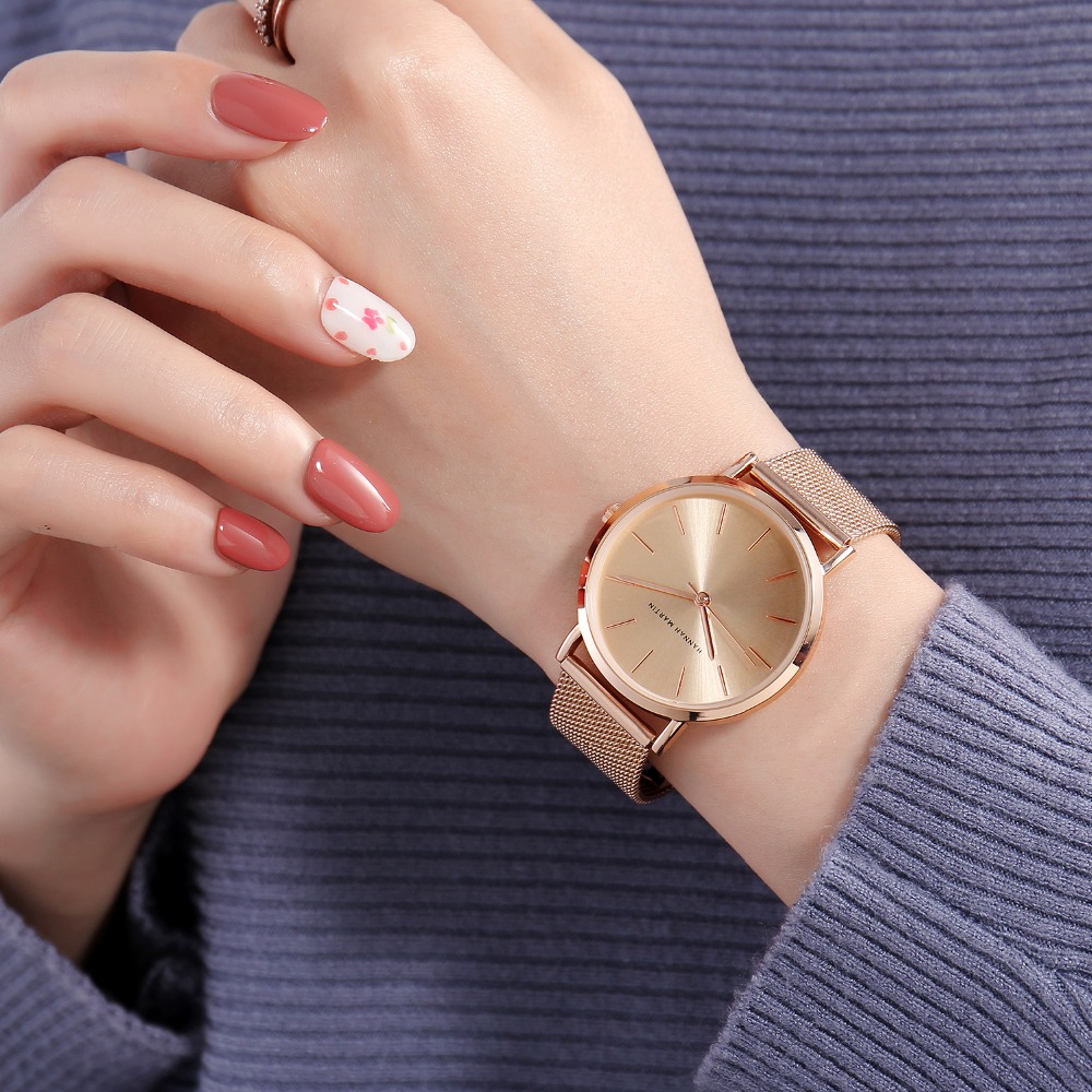 女性のための高級腕時計,高品質のブランド,ステンレス鋼,メッ - Luxury Watch In Japan のレビューと価格