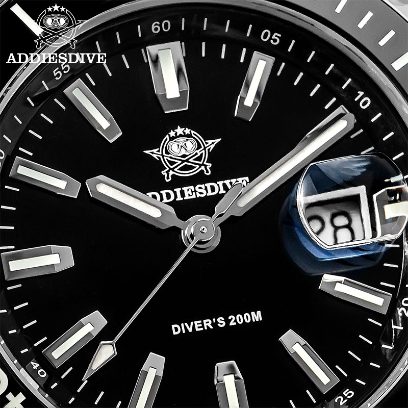 ADDIESDIVE 新しい AD2510 高級メンズダイビ - Cloisonne Enamel Dial のレビューと価格
