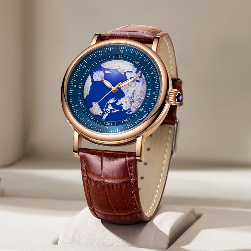 LIGE 2026新作トップブランド高級メンズ腕時計防水夜光 - Luxury Watch Manufacturers のレビューと価格