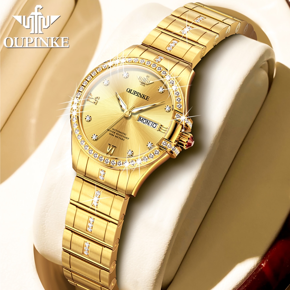 OUPINKE 3195 レディース腕時計 日本製自動巻きム - Luxury Watch In Japan のレビューと価格