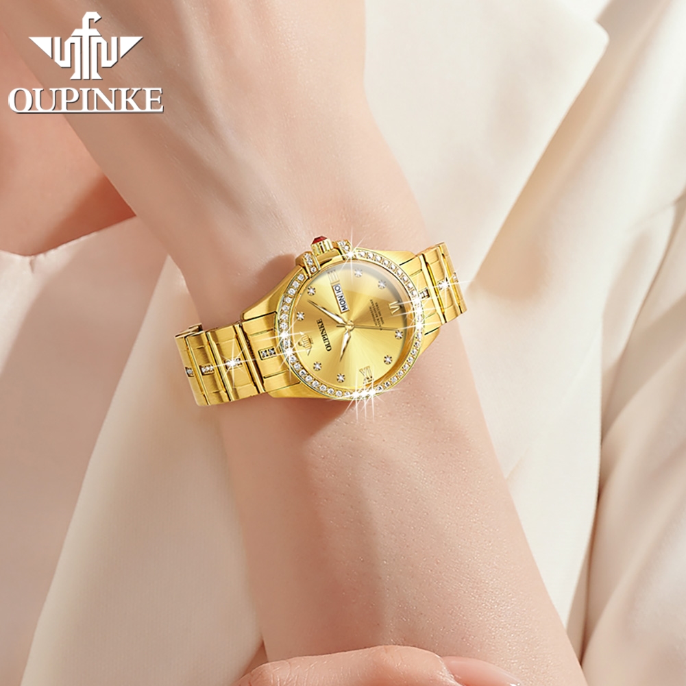 OUPINKE 3195 レディース腕時計 日本製自動巻きム - Luxury Watch In Japan のレビューと価格