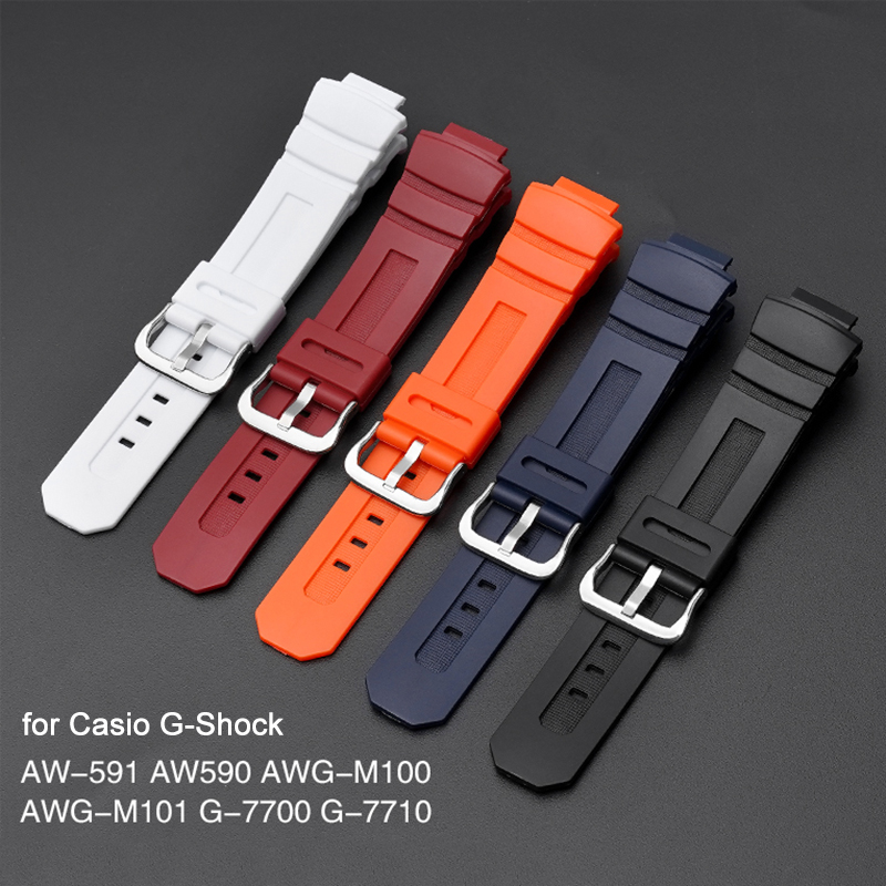 ブラック樹脂時計ストラップカシオ G-SHOCK AW-59 - Luxury Watch G Shock のレビューと価格