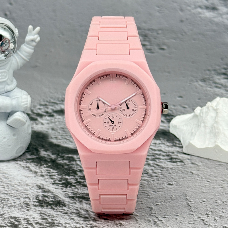 有名なブランド偽三目ダイヤル男性女性腕時計ファッションクォー - Luxury Watch Manufacturers のレビューと価格